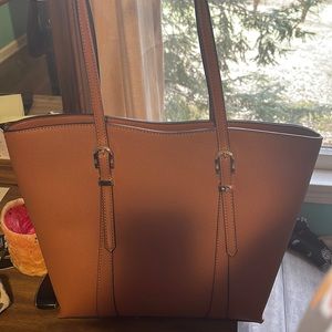 Fake leather bag.